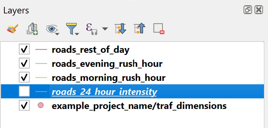 Road layers 24-hour