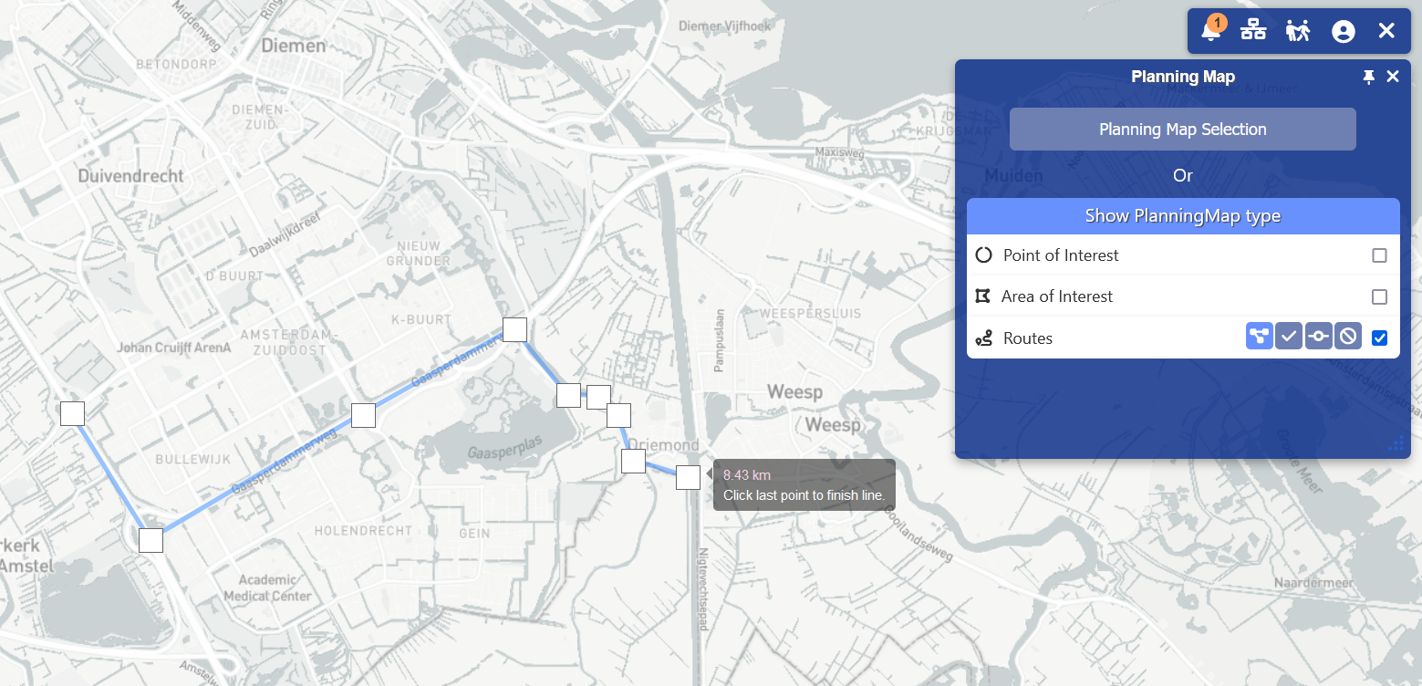 Planning Route